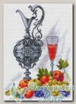 Канва с нанесенным рисунком *Молодое вино*, Матренин Посад 1610