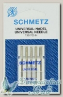 Иглы для бытовых швейных машин универсальные Schmetz № 120, 5 шт