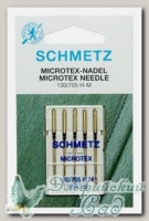Иглы для бытовых швейных машин микротекс (особо острые) Schmetz №100, 5 шт