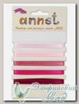 Набор атласных лент Annet ARS (цвет - 002 розовый)