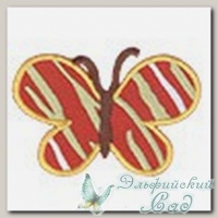 Аппликация клеевая *Полосатая бабочка* Annet EPB-04 (6,4х6 см)