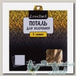 Поталь (металлическая фольга) Love2art MLS-14 (цвет - золотой 04L) 14x14 см 5 листов
