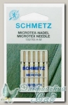 Иглы для бытовых швейных машин микротекс (особо острые) Schmetz №110, 5 шт