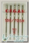 Иглы ORGAN для бытовых швейных машин - универсальные № 100, 5 шт