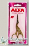 Ножницы вышивальные цапельки ALFA AF-101-30 9 см