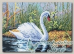 PANNA Набор для вышивания Ж-0306 *Белый лебедь*
