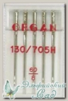 Иглы ORGAN для бытовых швейных машин - универсальные № 60, 5 шт