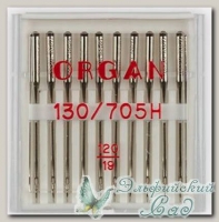 Иглы ORGAN для бытовых швейных машин - универсальные № 120, 10 шт