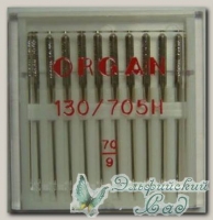 Иглы ORGAN для бытовых швейных машин - универсальные № 70, 10 шт