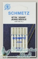 Иглы для бытовых швейных машин для джинсы Schmetz № 90, 5 шт
