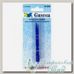 Иглы пластиковые для вязанных изделий GAMMA N-009 2 шт